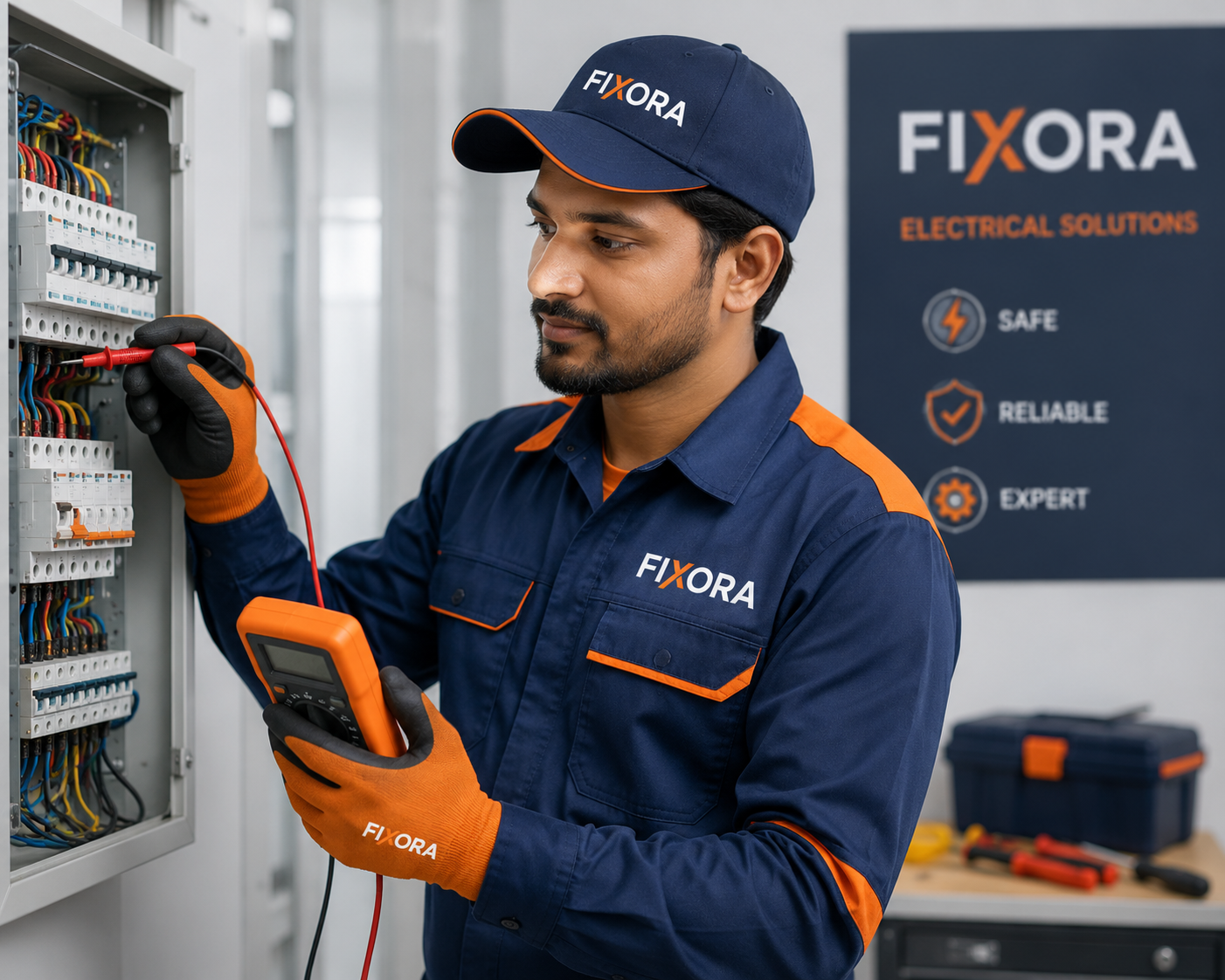 FIXORA Professional Indian Electrician